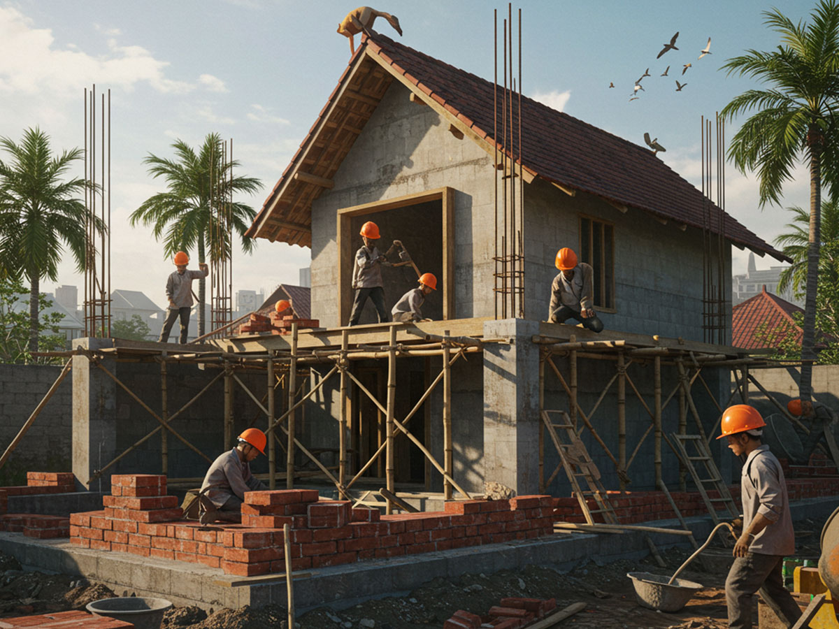 renovasi rumah dari nol